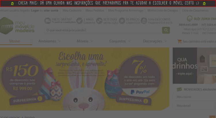 Exemplo de Inbound Marketing - Meu Móvel de Madeira