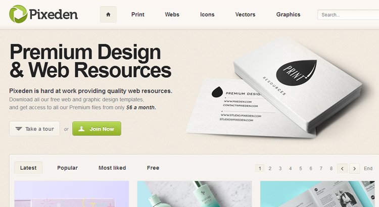 Pixeden - Online Mockups