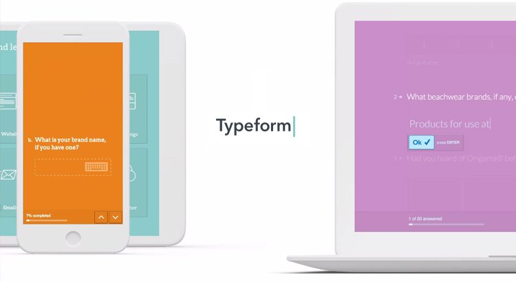 Typeform - Ferramentas de Design