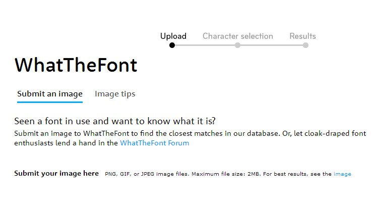 what the font - ferramentas de design