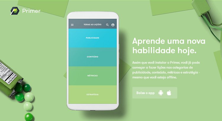 Primer – Aplicativo do Google que ensina Marketing Digital