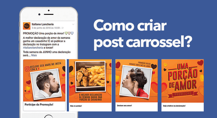 Post Carrossel para Facebook! Aprenda como fazer passo a passo.