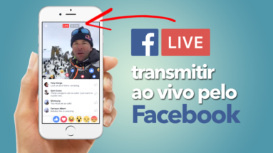 transmitir ao vivo pelo Facebook