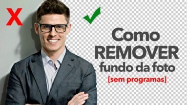 como remover fundo da foto