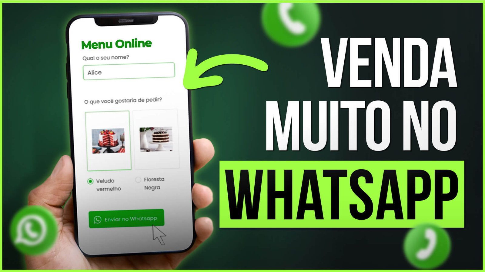 Como vender pelo Whatsapp com o Whatsform?