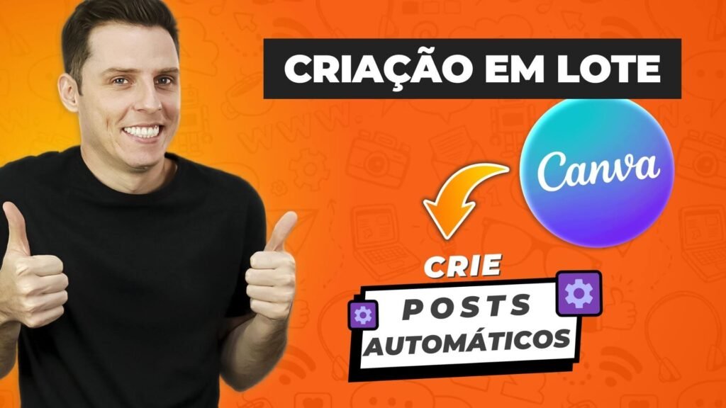 como usar a criação em lote no canva