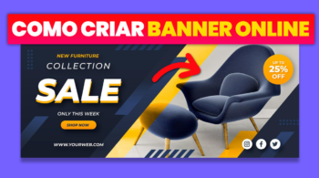 como criar banners online para site com o Canva