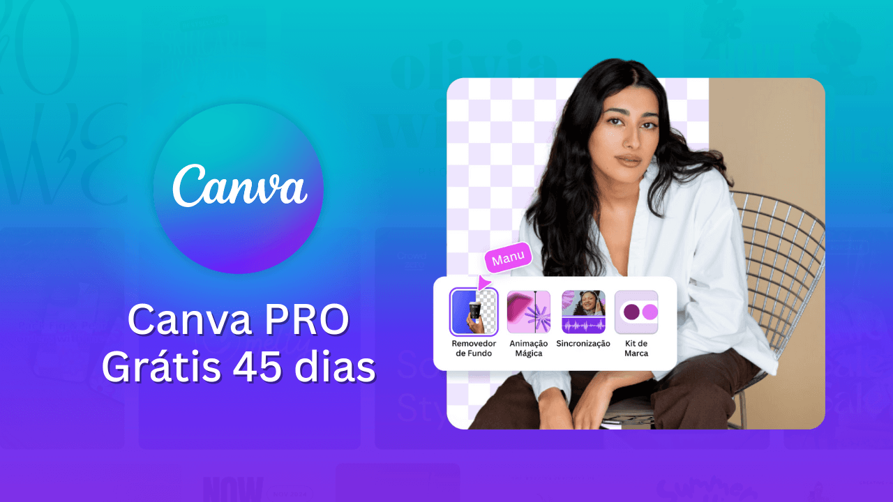 Canva PRO Grátis 45 dias! Tudo o que você precisa saber sobre essa oferta.