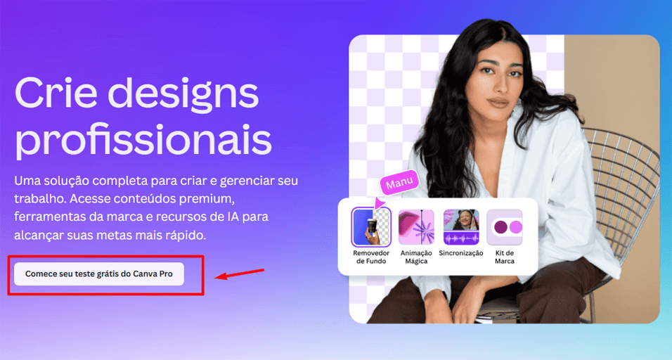 Como Ativar o Canva PRO Grátis
